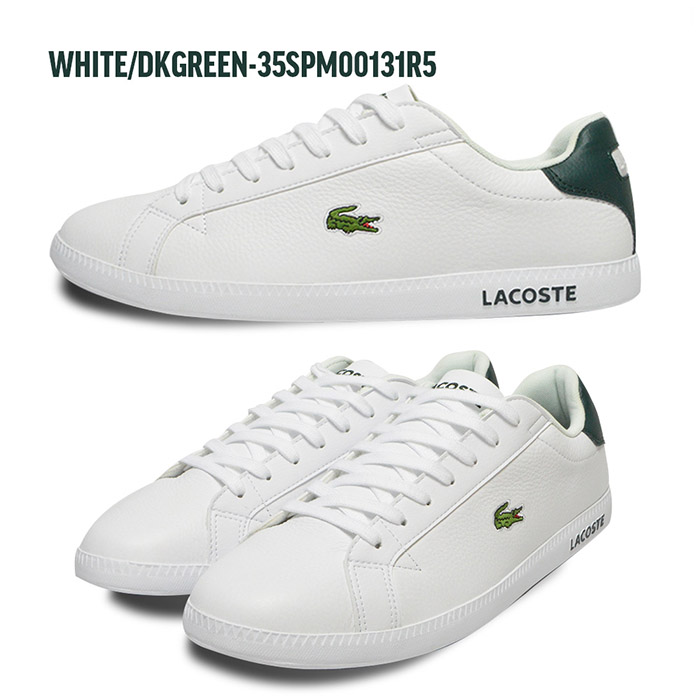 Lacoste GRADUATE LCR3 118 ラコステ メンズホワイトスニーカー | 三誠 